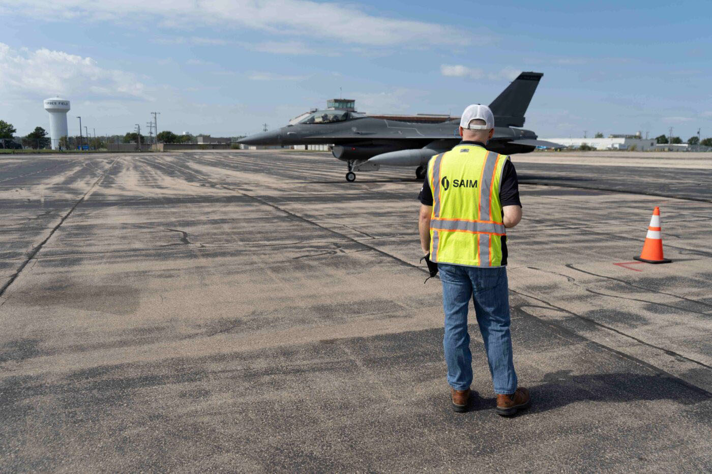 Shane - SAIM Employee and Fighter Jet