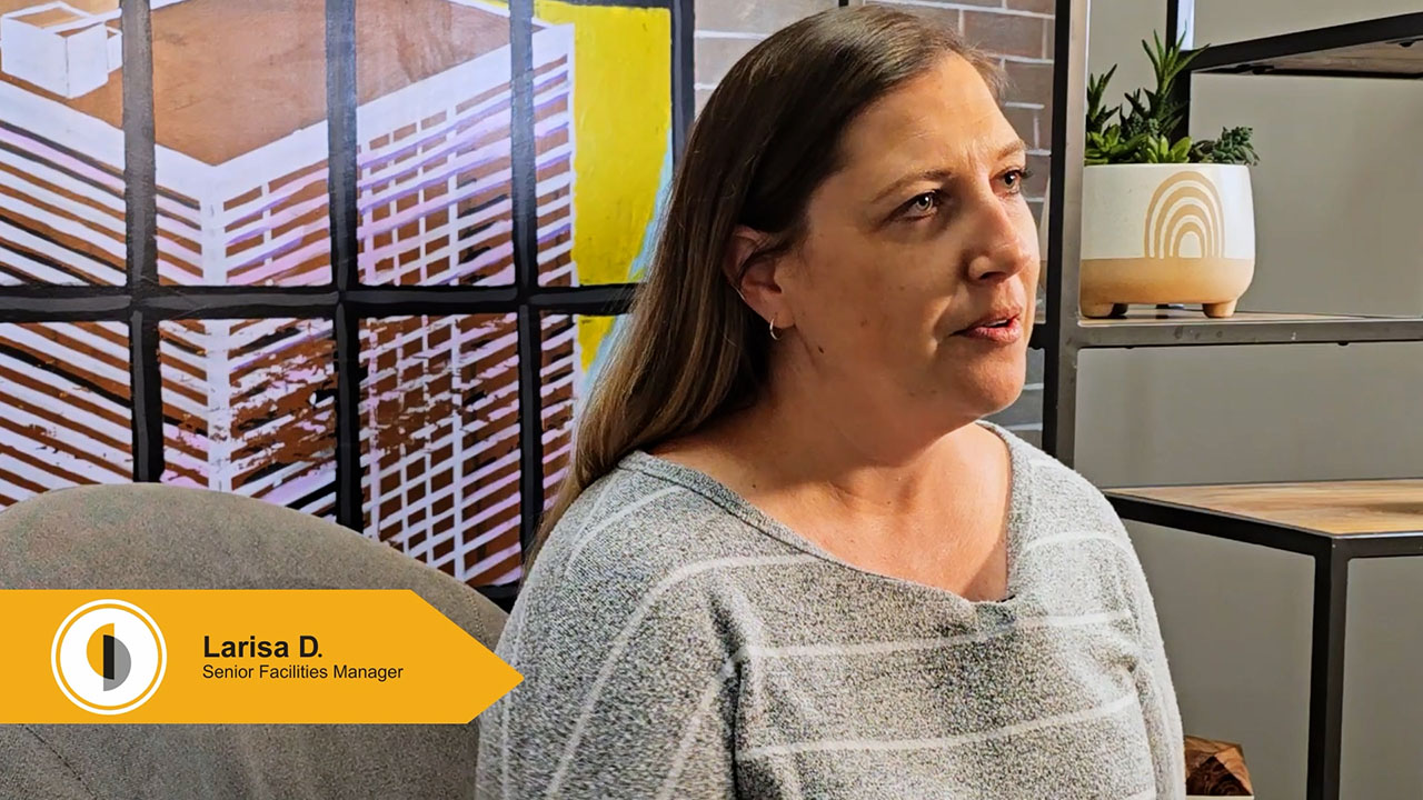 SAIM Testimonial - Larisa D, Senior Facilities Manager